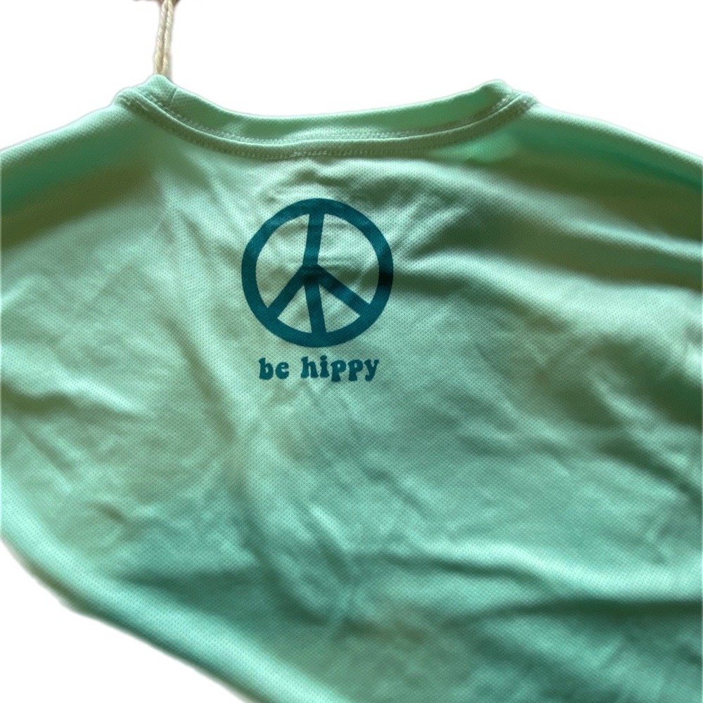 Be Hippy Mint Green 'T-Shirt large NWT - Picture 6 of 13